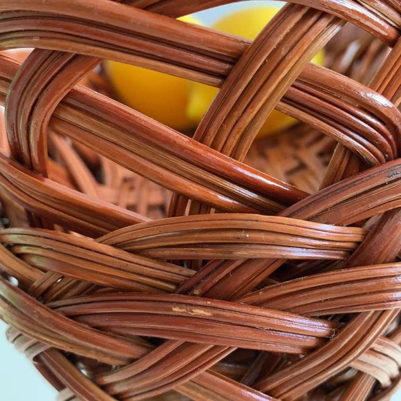 Set of Three Wicker Baskets - Picture 4 of 7